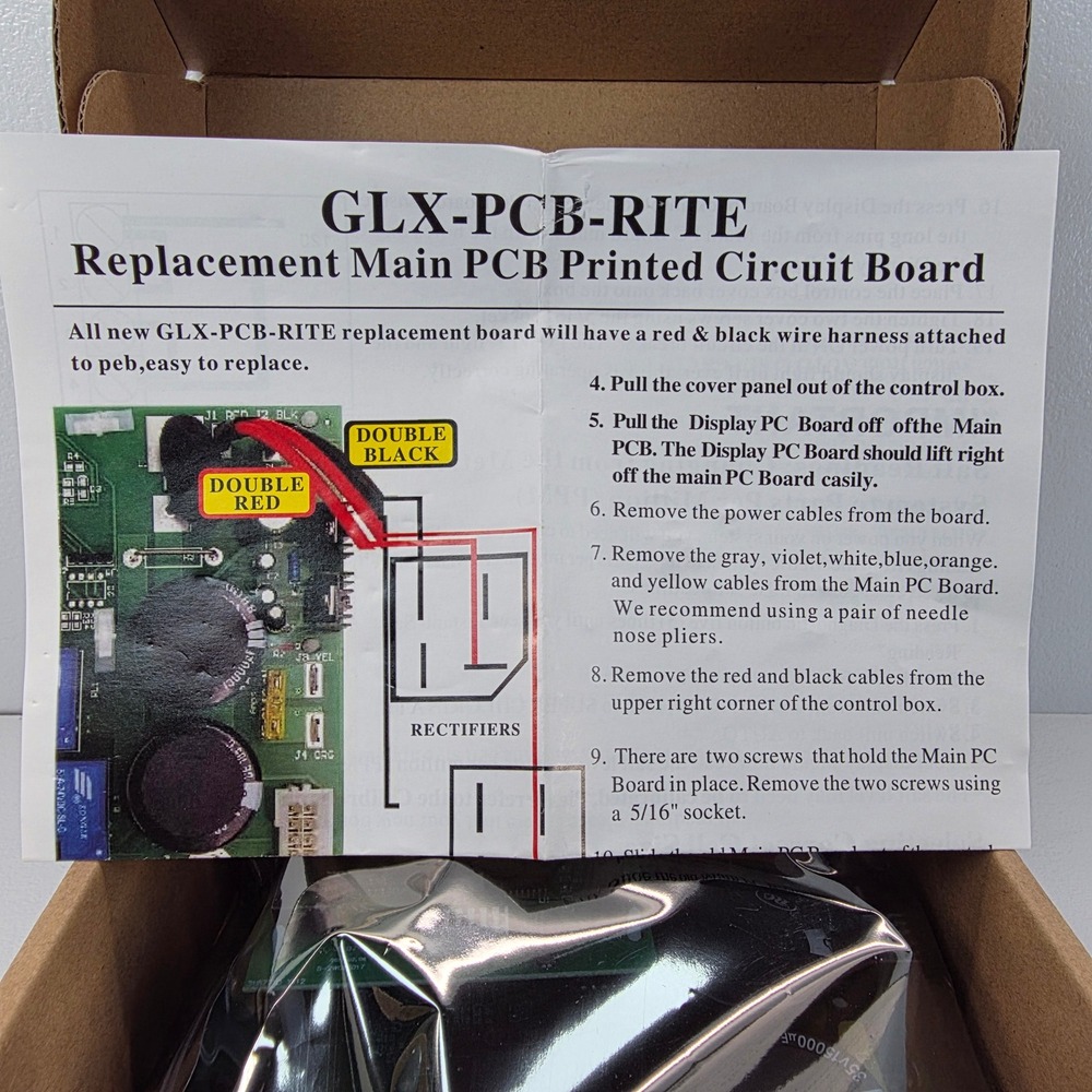 MAHUIBIN GLX-PCB-RITE Replacement Main PCB Printed Circuit Board New